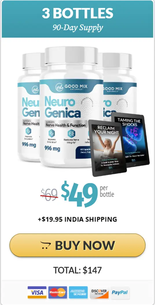NeuroGenica three bottles order